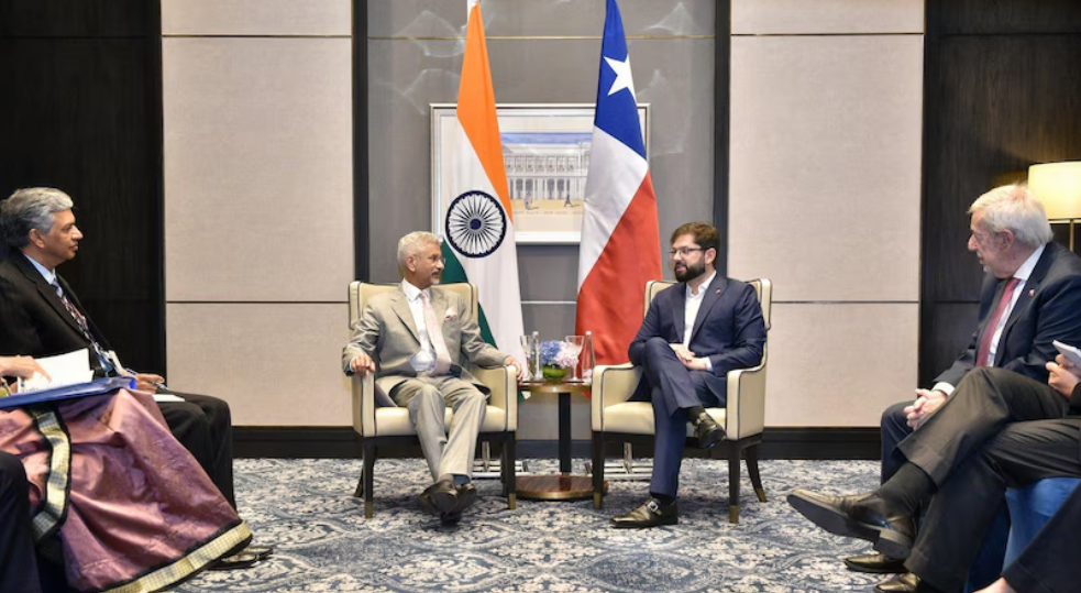 President of Chile Gabriel Boric Font Pays First Official Visit to India to Mark 76 Years of Diplomatic Ties and Sign Key MoUs.