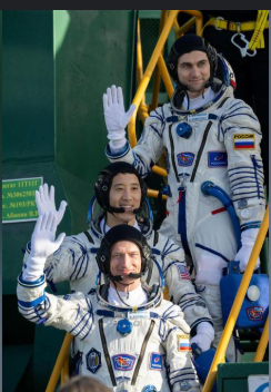 NASA Astronaut Jonny Kim Launches to ISS Aboard Soyuz MS-27 with Russian Crewmates.
