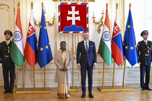 President Droupadi Murmu Concluded a Four-Day State Visit to Portugal and Slovakia to Strengthen Bilateral Ties and Sign Key Agreements.