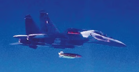 DRDO Conducted Trials of Indigenous LRGB ‘Gaurav’ Using Su-30 MKI Aircraft.