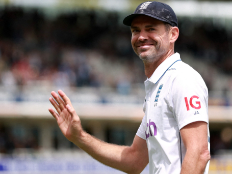 Former England Pacer James Anderson Honoured with 'Knighthood' for Outstanding Contribution to Cricket.