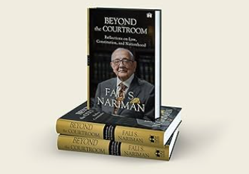 Fali S. Nariman Unveils His New Book 'Beyond the Courtroom.