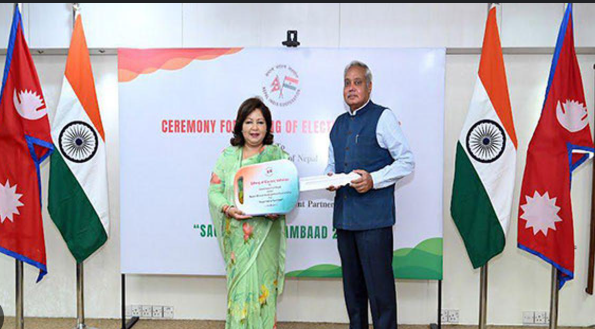 India Gifts 15 Electric Vehicles to Nepal Ahead of Mountain Dialogue Summit.