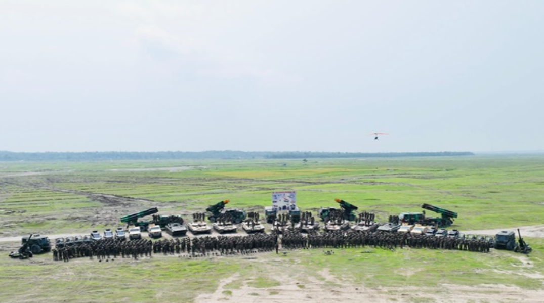Indian Army Successfully Conducts 'Teesta Prahar' Military Exercise in West Bengal.