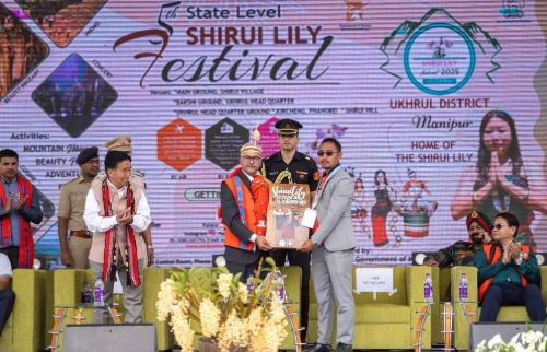 Manipur Governor Ajay Kumar Bhalla Inaugurates 5th Shirui Lily Festival 2025 in Ukhrul.