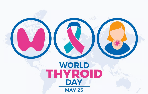 World Thyroid Day (WTD) is observed on May 25.