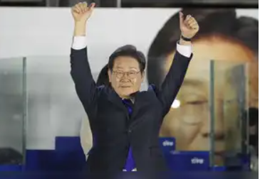 Lee Jae-myung Elected as New President of South Korea.