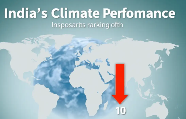 India Slips to 10th Position in CCPI 2025, Down from 7th in 2024.
