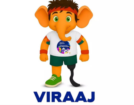 India Introduces “Viraaj” Mascot and Emblem to Launch 100-Day Countdown for New Delhi 2025 World Para Athletics Championships.