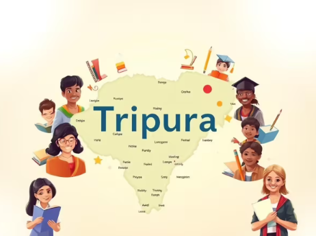 Tripura Surges to 95.6% Literacy and Becomes India’s Third Fully Literate State After Goa & Mizoram.