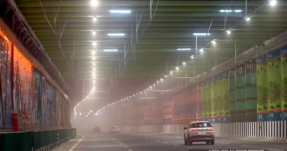 India Debuts First AI-Driven Smart Traffic System on Dwarka Expressway, Elevating Highway Safety.