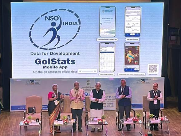 MoSPI Unveils GoIStats App for Real-Time Access to Official Data.

