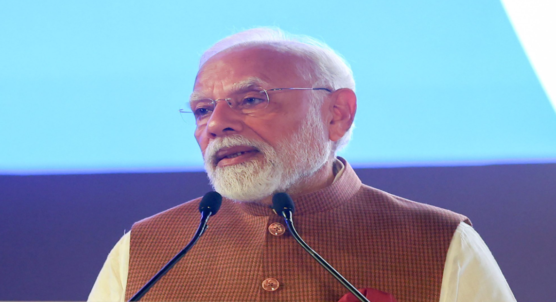PM Modi Inaugurates Centenary Celebrations of Acharya Vidyanand Ji Maharaj in New Delhi.