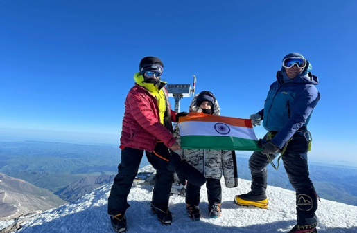 Teghbir Singh Becomes World’s Youngest to Summit Mount Elbrus at Age 6.
