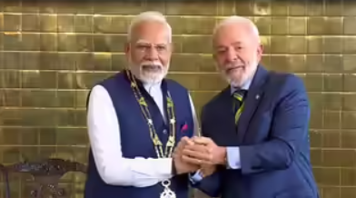 PM Modi Conferred Brazil’s Highest Civilian Honour – Grand Collar of the National Order of the Southern Cross.