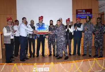 DRDO Transfers Six Indigenous Radiation Detection Systems to Indian Navy in Jodhpur.