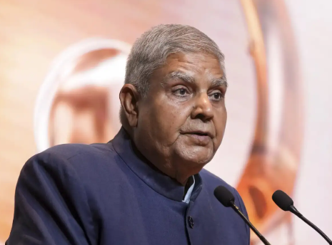 Jagdeep Dhankhar Steps Down as Vice President of India Citing Health Concerns Ahead of Parliament Session.
