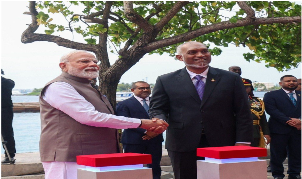 India and Maldives Mark 60 Years of Diplomatic Ties with Release of Commemorative Stamps.