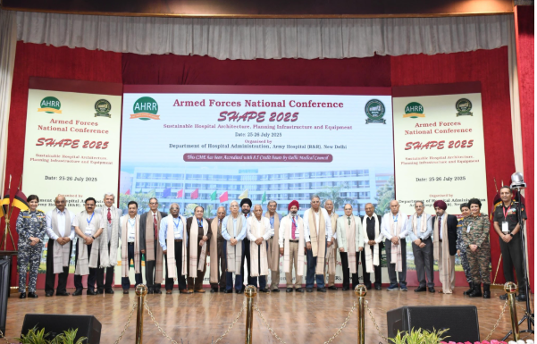 India Hosts First-Ever SHAPE 2025 Conference on Sustainable Hospital Planning.
