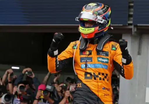 Oscar Piastri Wins 2025 Belgian Grand Prix and McLaren Takes Top Two Spots.