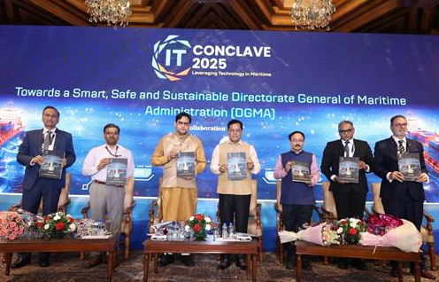 Union Minister Sarbananda Sonowal Inaugurates Digital IT Initiatives at IT Conclave 2025 to Transform India’s Maritime Sector.