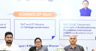 Odisha Tourism Dept Inked 3 MoUs with IIT-M, NIWS Goa & LBDFI to Boost Heritage, Adventure & Buddhist Tourism.