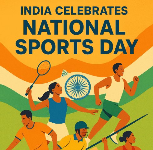 India Celebrated National Sports Day 2025 on August 29.