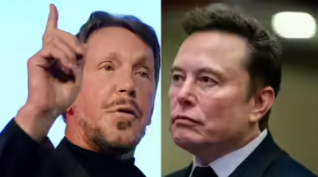Larry Ellison Briefly Surpasses Elon Musk as World's Richest Person.
