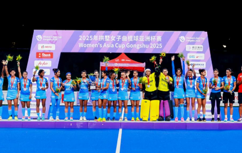 China Defeated India to Win the Women’s Hockey Asia Cup 2025 in Hangzhou.

