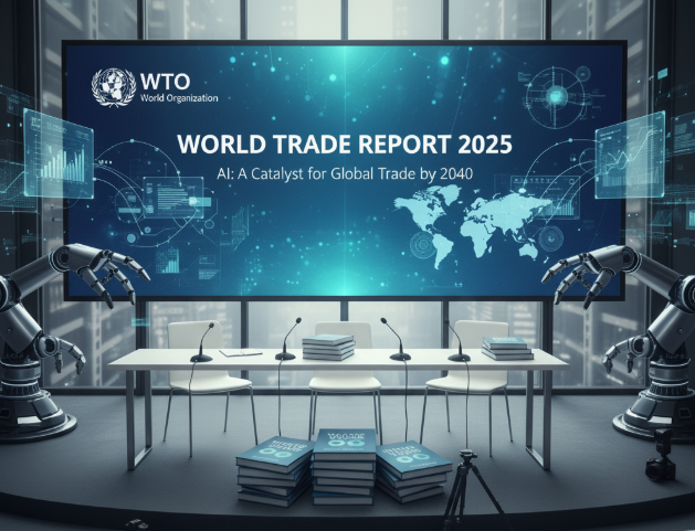 WTO Releases World Trade Report 2025 Highlighting AI’s Potential to Boost Global Trade by 2040.