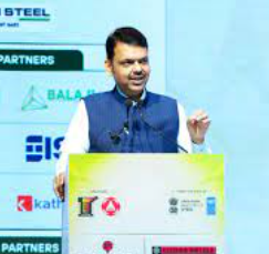 Union Minister Prahlad Joshi and Maharashtra CM Devendra Fadnavis Inaugurate AIIFA Steelex 2025 and 37th National Conference on Sustainable Steel in Mumbai.