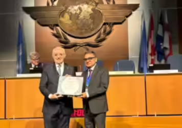 DGCA Receives ICAO Council President Certificate for Effective Aviation Safety Oversight.
