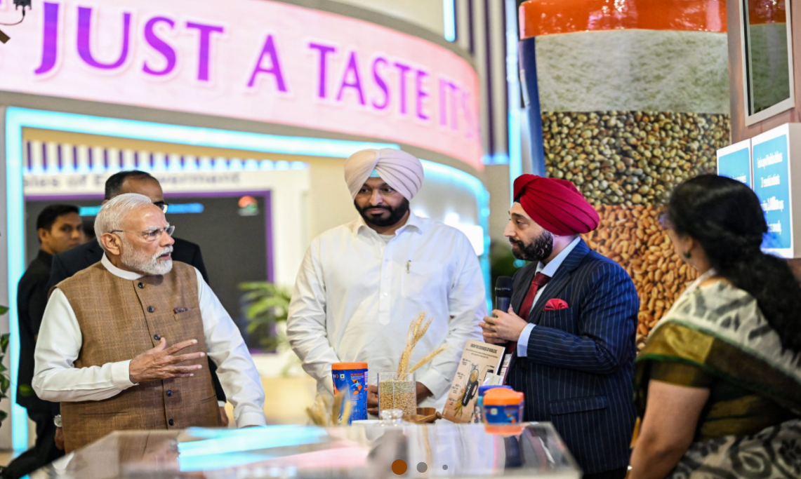 Prime Minister Narendra Modi Inaugurates World Food India 2025 at Bharat Mandapam, New Delhi.