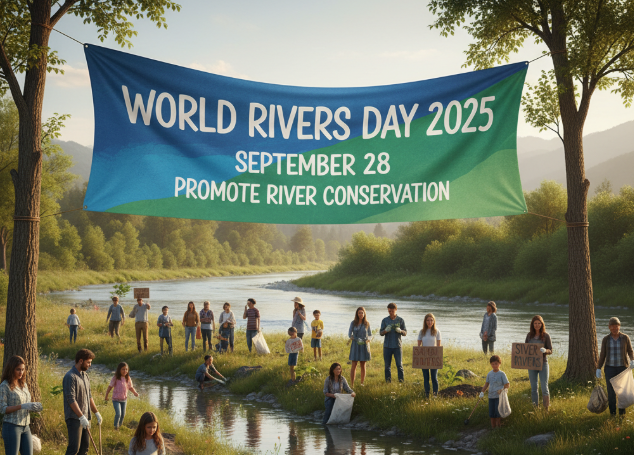 World Rivers Day 2025 Observed on September 28 to Promote River Conservation.
