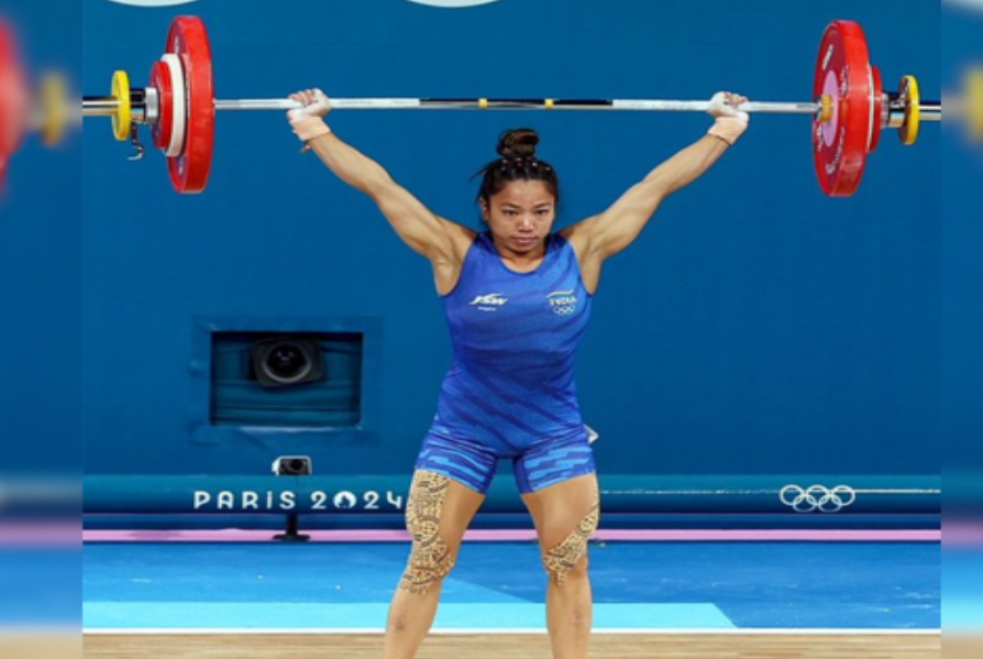 Indian Weightlifter Mirabai Chanu Wins Silver at 2025 World Weightlifting Championships in Norway.  