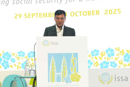 India Wins ISSA Award 2025 at World Social Security Forum (WSSF) 2025 Held in Kuala Lumpur, Malaysia.