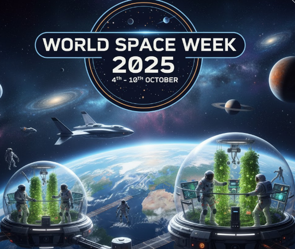 World Space Week 2025 Observed Globally from 4th to 10th October under Theme ‘Living in Space’.