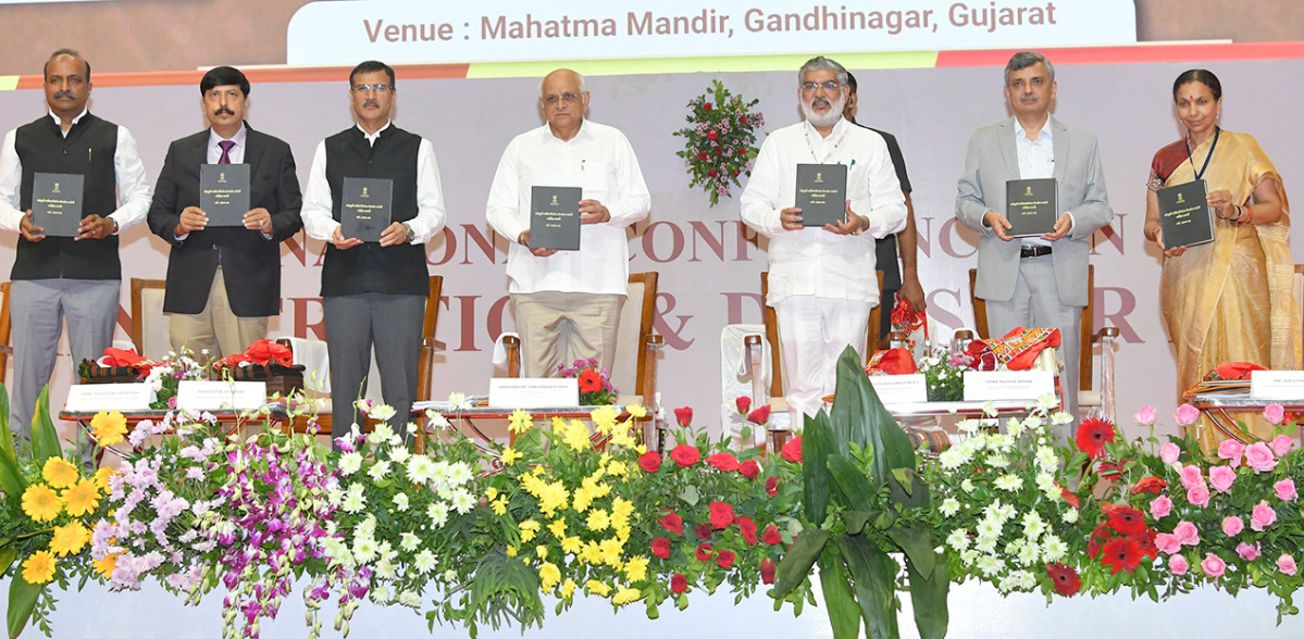 National Conference on Land Administration & Disaster Management Held in Gandhinagar, Gujarat.