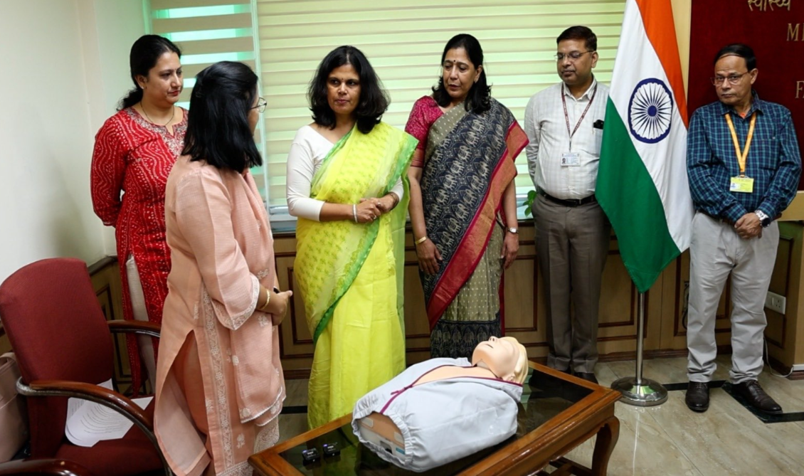 Punya Salila Srivastav Inaugurates CPR Awareness Week 2025 to Promote Lifesaving Skills Nationwide.