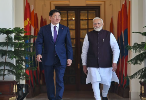 Mongolian President Ukhnaagiin Khurelsukh Visits India from 13–16 October 2025 to Mark 70 Years of Diplomatic Ties and 10 Years of Strategic Partnership