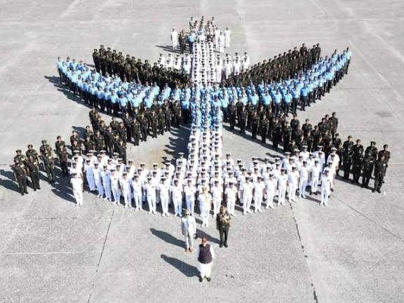 Tri-services 'Exercise Trishul' begins on the Western Front