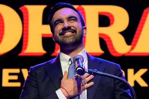 Indian-descent Zohran Mamdani wins New York City Mayoral election.