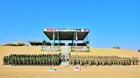 8th Edition of India-UK Joint Military Exercise 'Ajeya Warrior 2025' Begins in Rajasthan — Focusing on Counter-Terrorism.