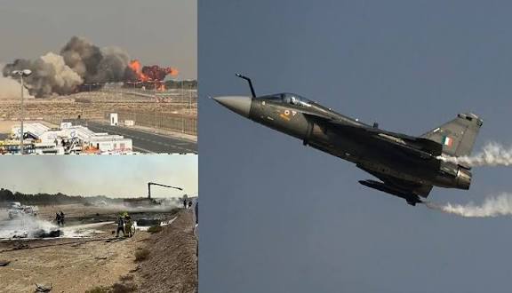 Indian Air Force Tejas Aircraft Crashes During Flying Display at Dubai Air Show, Pilot Dies.