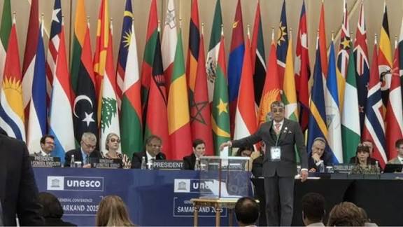 India Re-Elected to UNESCO Executive Board for 2025-29 Term.